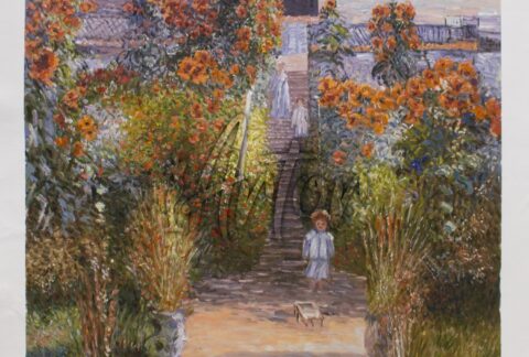 Monet’s Garden at Vetheuil