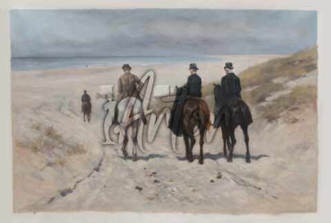 Morning Ride along the Beach, Anton Mauve