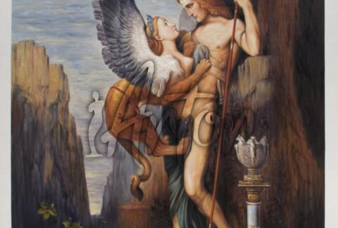 Oedipus and the Sphinx 1864
