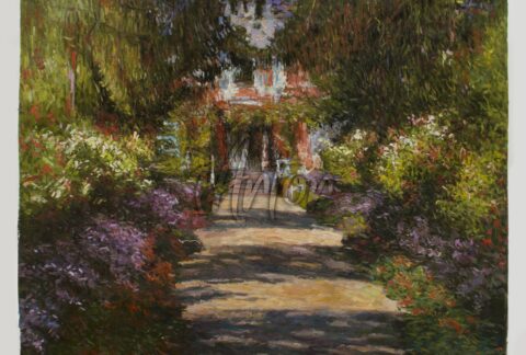 Pathway in Monet’s Garden at Giverny