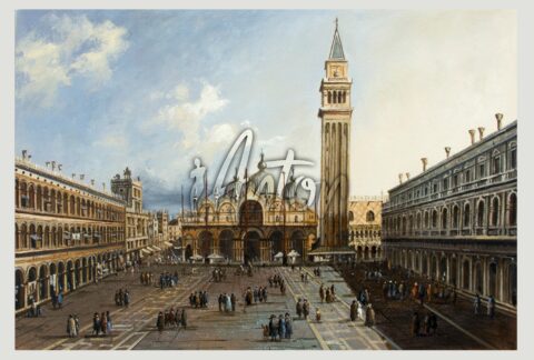 Piazza San Marco with the Basilica