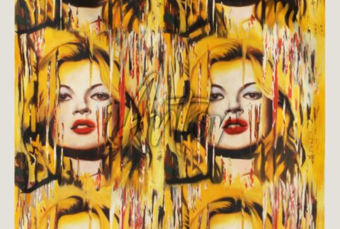 Pop Art Female Portrait 3