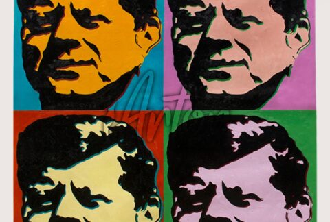 Pop Art Portrait Kennedy