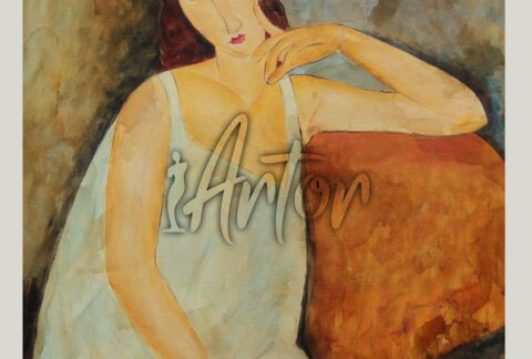 Portrait of Jeanne Hebuterne