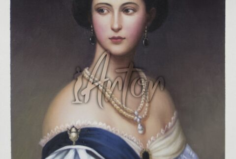 Portrait of Maria Feodorovna (Dagmar of Denmark)/ Princess Charlotte