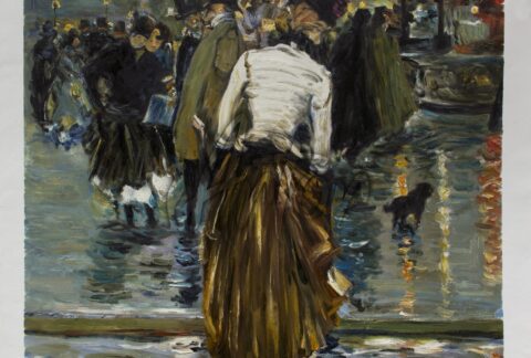 Promenade at Sunset, Paris