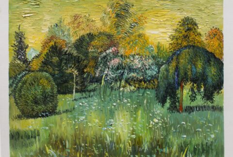 Public Park with Weeping Willow: The Poet’s Garden I