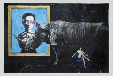 Recreated Art with Famous Painting