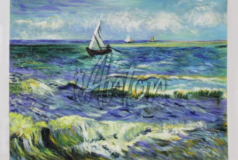 Seascape At Saintes Maries