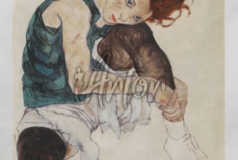 Seated Woman with Bent Knee