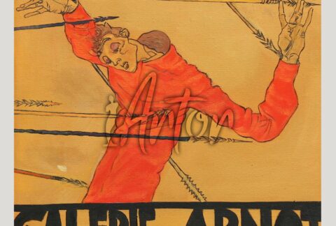 Self Portrait as St Sebastian Poster