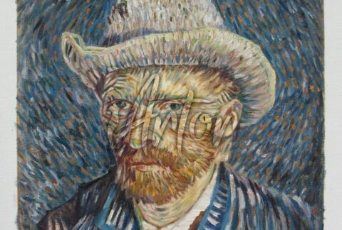 Self Portrait with Felt Hat