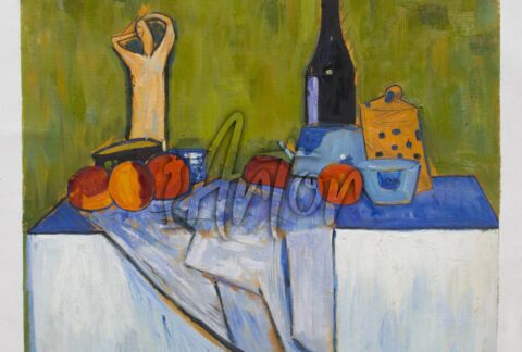 Sill LIfe with Figure