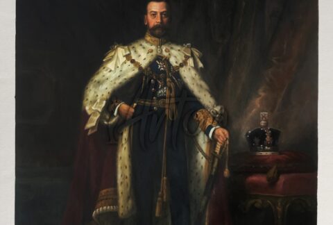 State portrait of King George V