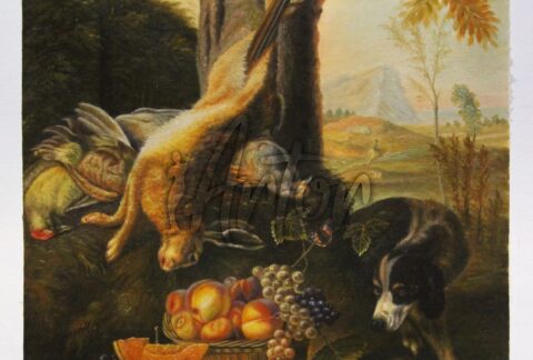 Still Life with Dead Hare and Fruit