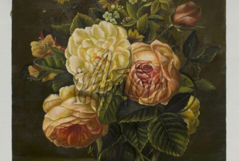 Still-Life with Flowers in a Crystal Vase