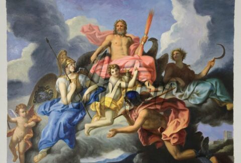 Story of Minerva – Minerva and the Triumph of Jupiter