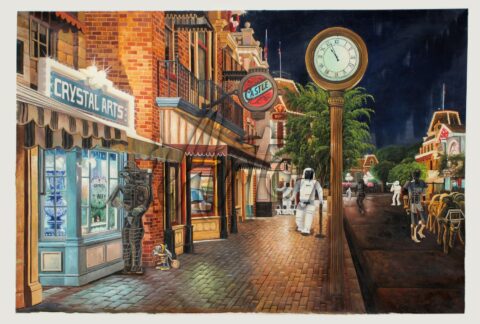 Surrealistic Cityscape