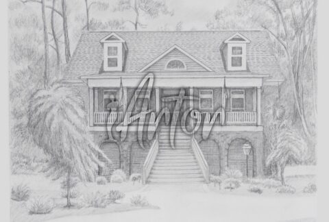 Sweet Home Pencil Sketch