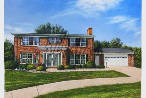 Sweet Home to Oil Painting