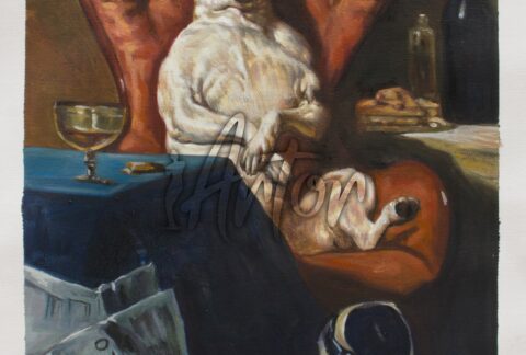 The Dog in the Armchair