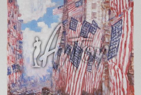 The Fourth of July, 1916, also known as The Greatest Display of the American Flag Ever Seen in New York, Climax of the Preparedness Parade in May