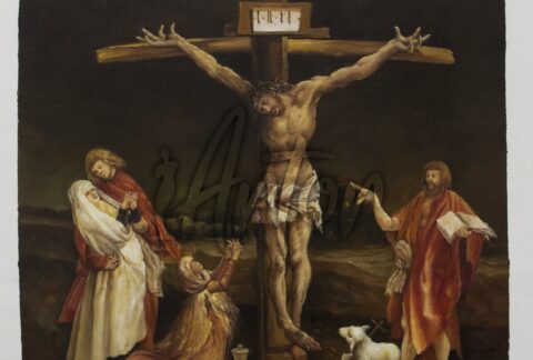 The Issenheim Altarpiece (First view, central panel)