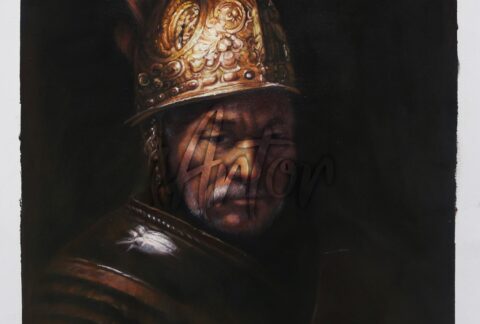 The Man with the Golden Helmet