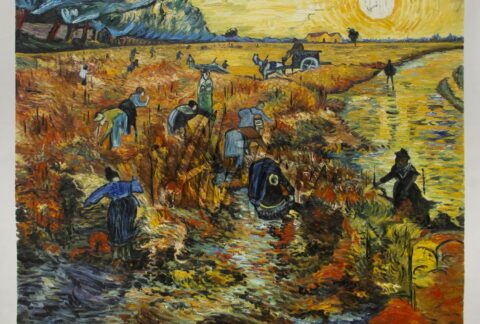 The Red Vineyards Near Arles