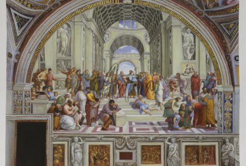 The School of Athens, Stanza della Segnatura