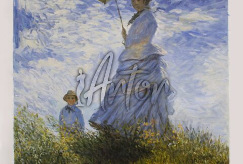 The Walk, Woman with a Parasol