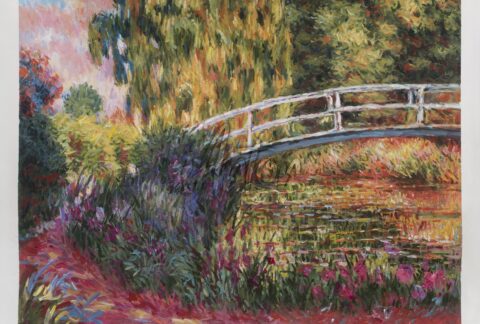 The Water-Lily Pond, also known as Japanese Bridge