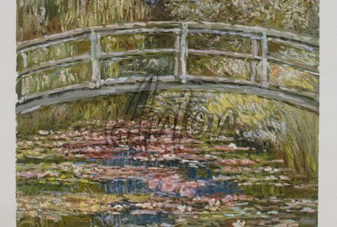 The Water-Lily Pond, also known as Japanese Bridge