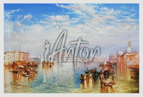 Venice, The Ducal Palace, Dogana, and Part of San Giorgio