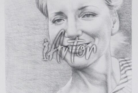 Young Lady Pencil Sketch 2