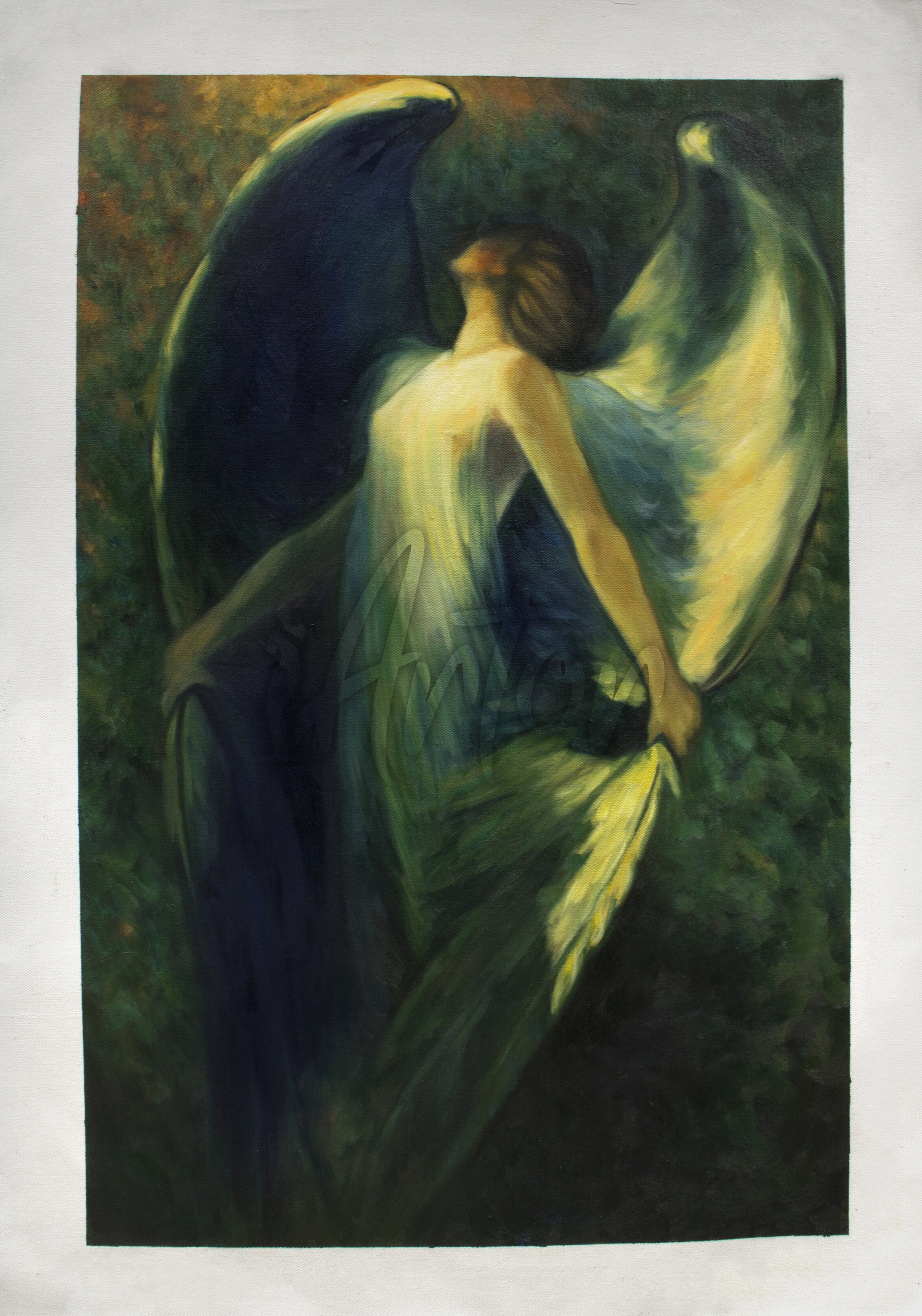 Girl with Wings - iArtor.com.
