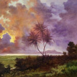 evening landscape
